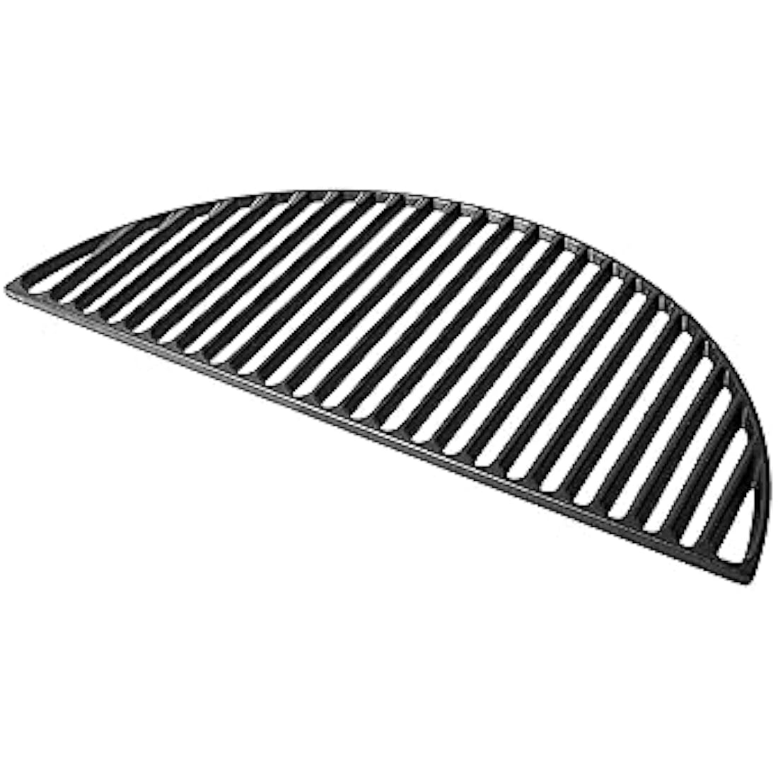 Kamado Joe KJ-HCICG Half Moon Cast Iron Grate Classic Joe, 45.7x22.8x1.2 cm,Black