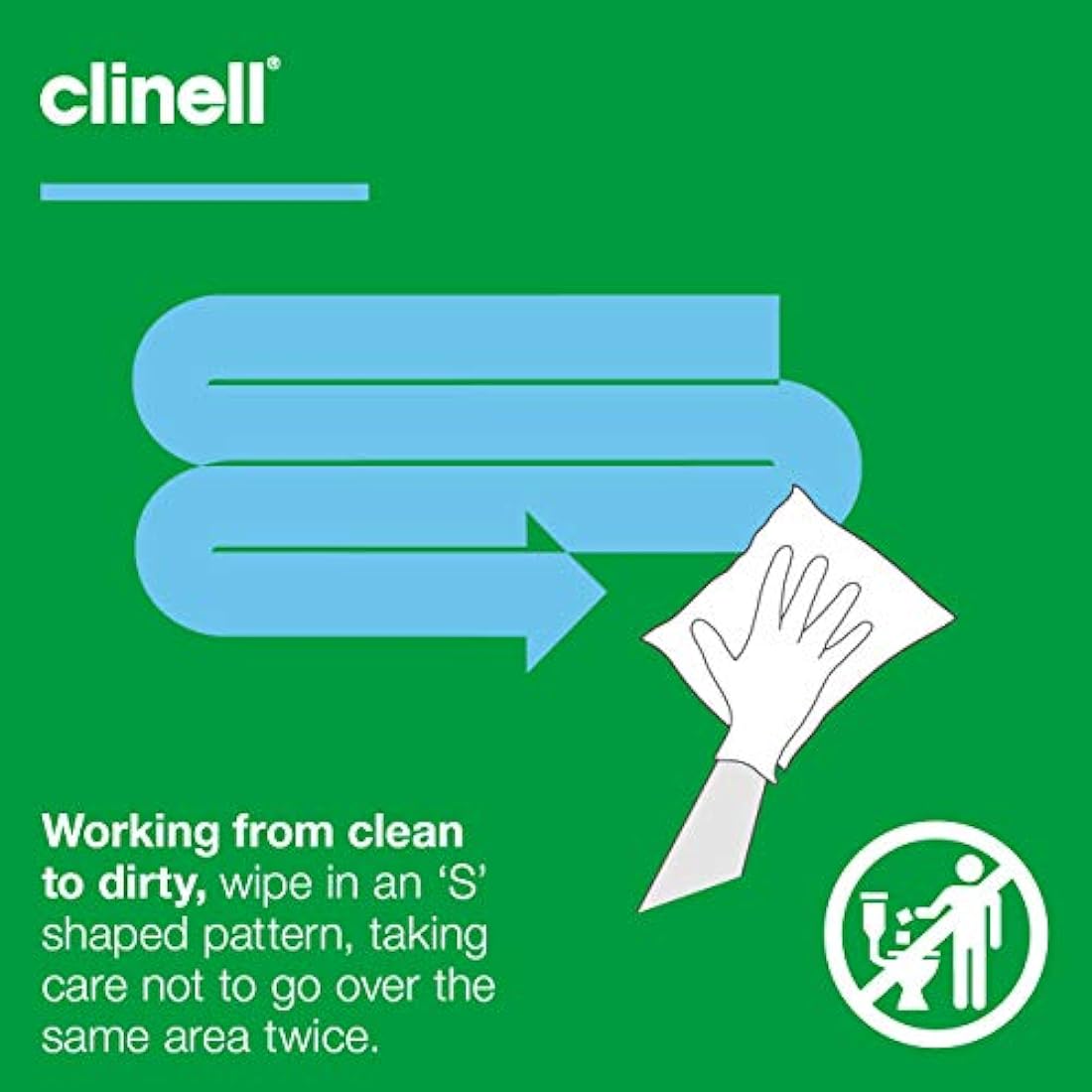 Clinell Universal Cleaning and Disinfectant Wipes for Surfaces - 4 x Buckets of 225 Wipes (900 Wipes Total) - Multi Purpose Wipes, Kills 99.99% of Germs, Effective from 30 Seconds