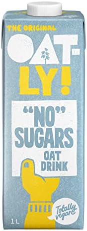 Oatly "No" Sugars Oat Drink 1 Litre (Pack of 6)