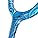 MDF Starry Night ProCardial Cardiology Stethoscope, Lightweight Titanium, Adult, Dual Head, Starry Night Tube, Titanium Blue, METALIKA Chestpiece-Headset, MDF797TSNMT + Travel Case