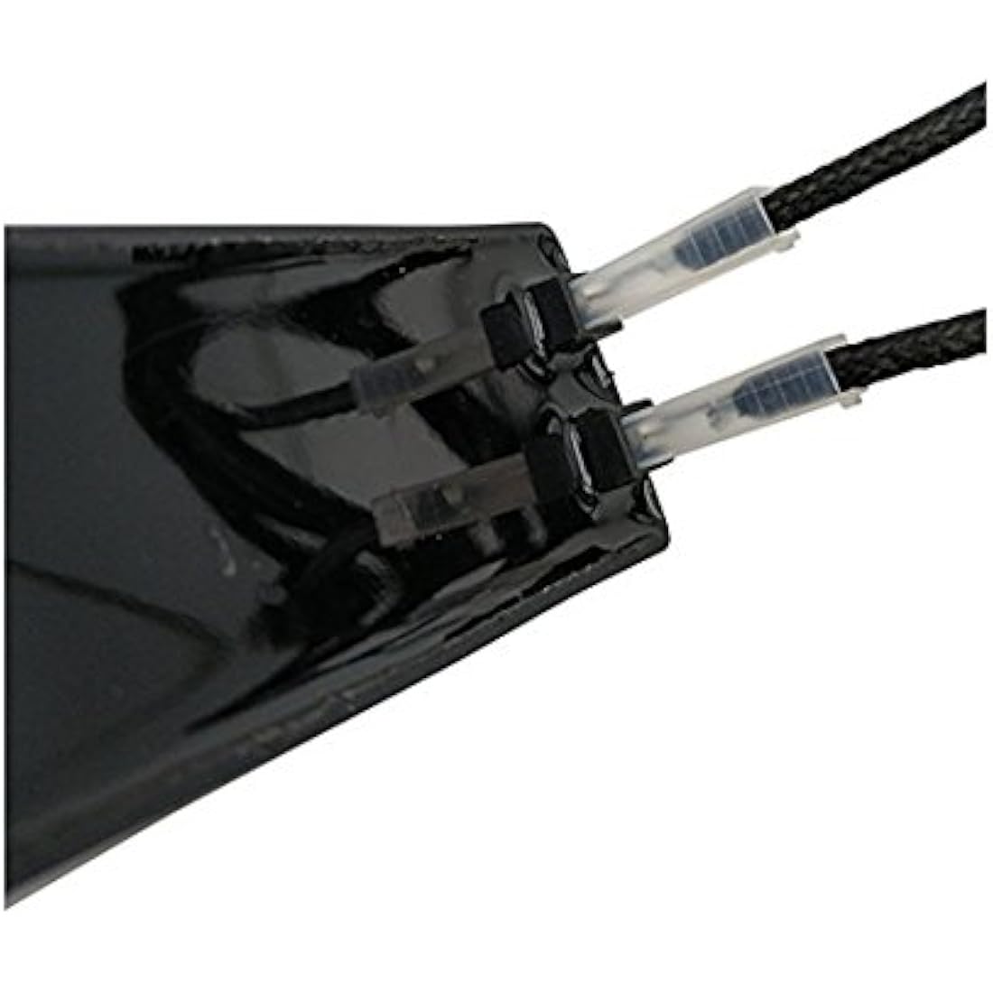 METER STAR Grill Igniter Kit AA Battery Two Exits with Spark Plug Wire Length 1 Meters Long (Two Electrodes)