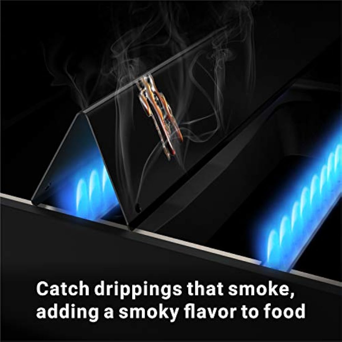 onlyfire Porcelain Enameled Flavorizer Bars for Weber Spirit I&II 300 Series Gas Grill (Front Mounted Control Panel) - 7636