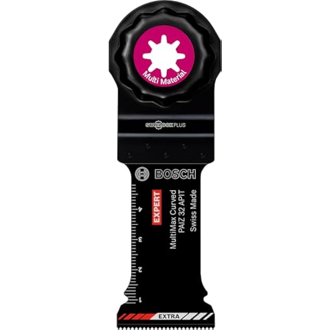 Bosch 1x EXPERT MultiMax PAIZ 32 APIT Plunge Cut Blades (for Stainless steel sheets, Fibre plastics GFK, CFK, Width 32 mm, Professional Accessory Multitool)