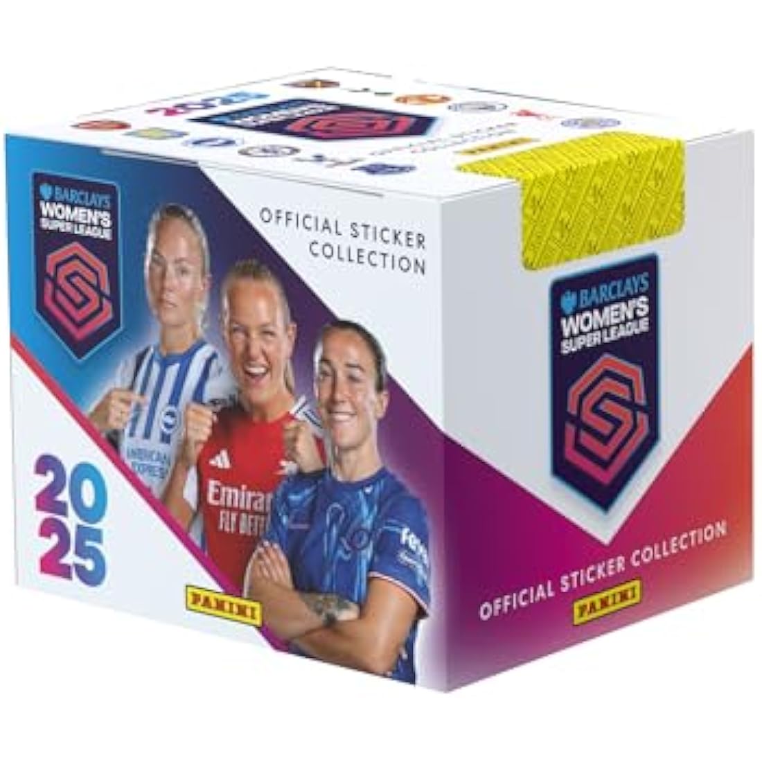 Barclays Women's Super League Official Sticker Collection 2025 - x50 Packs