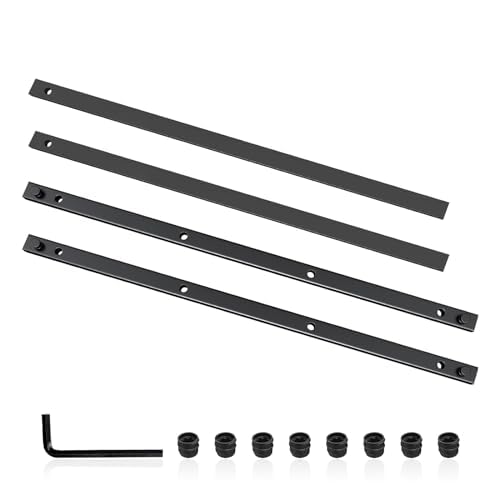 Guide Rail Connector Set for Makita,2 Set Track Saw Guide Rail Connector,Compatible with Festool,Guide Rail Joining Bar Connector for Festool
