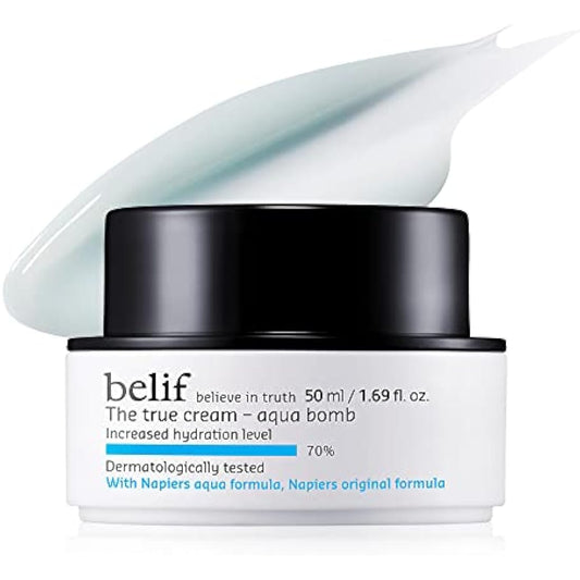 Belif the True Cream Aqua Bomb 50 ml Moisturising Cream for Combination with Oily Skin Face Cream, Hydration, Clean Beauty