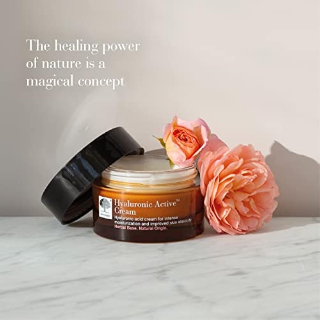 New Nordic Hyaluronic Active Cream with Hyaluronic Acid & Shea Butter - Improve Skin Elasticity & Reduce Visibility of Wrinkles - Odour Free - 50 ml