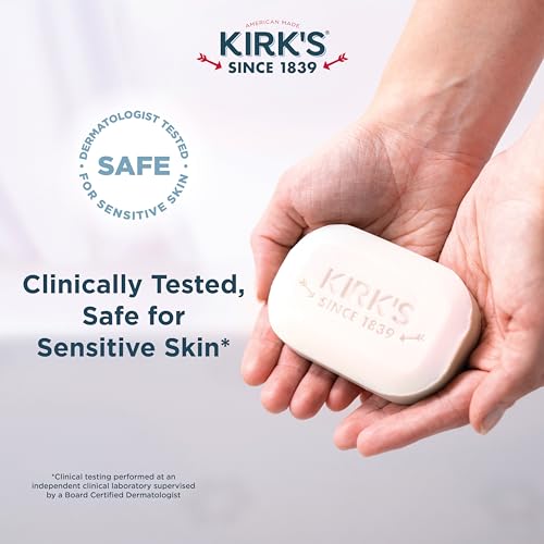 Kirk's Fragrance Free Castile Bar Soap (3 Pack)
