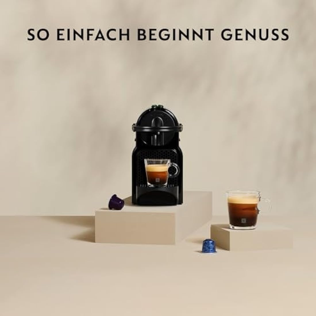 DeLonghi EN 80 CW Inissia Nespresso Vanilla Cream