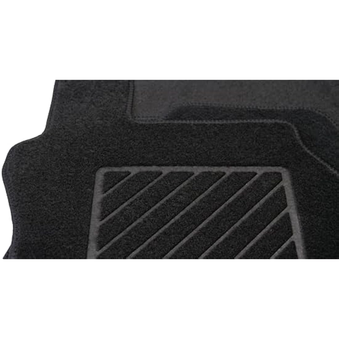 Carsio Carpet Car Mats For Audi Q5 (8R) 2008 to 2017 4 Piece Set Tailored Fit Floor Mat Complete Accessory Black Custom Fitted - All Weather, Anti-Slip Backing & Black Trim