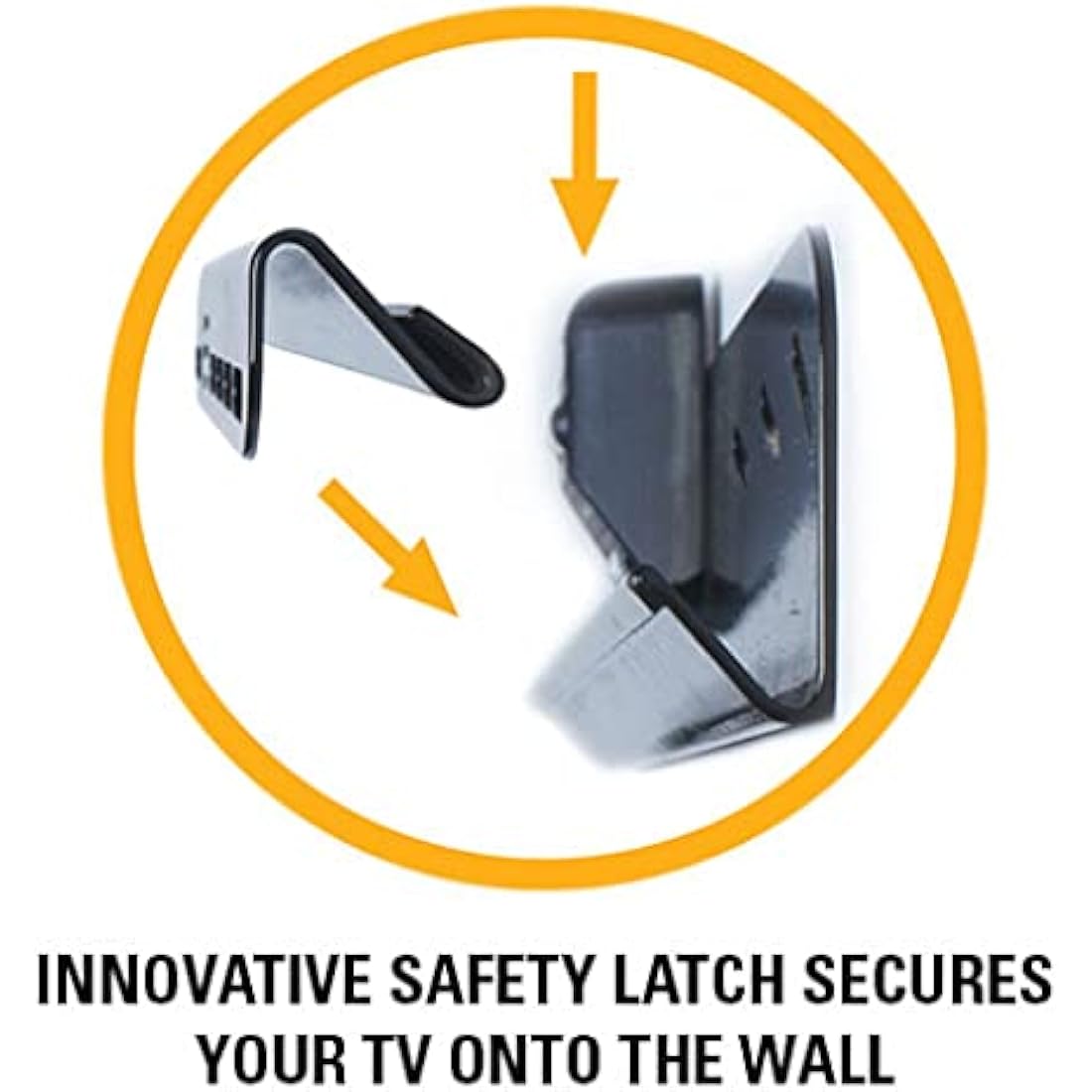 SANUS VML41-B2 SimplySafe Mounting Kit for TV 22-50-Inch - Black