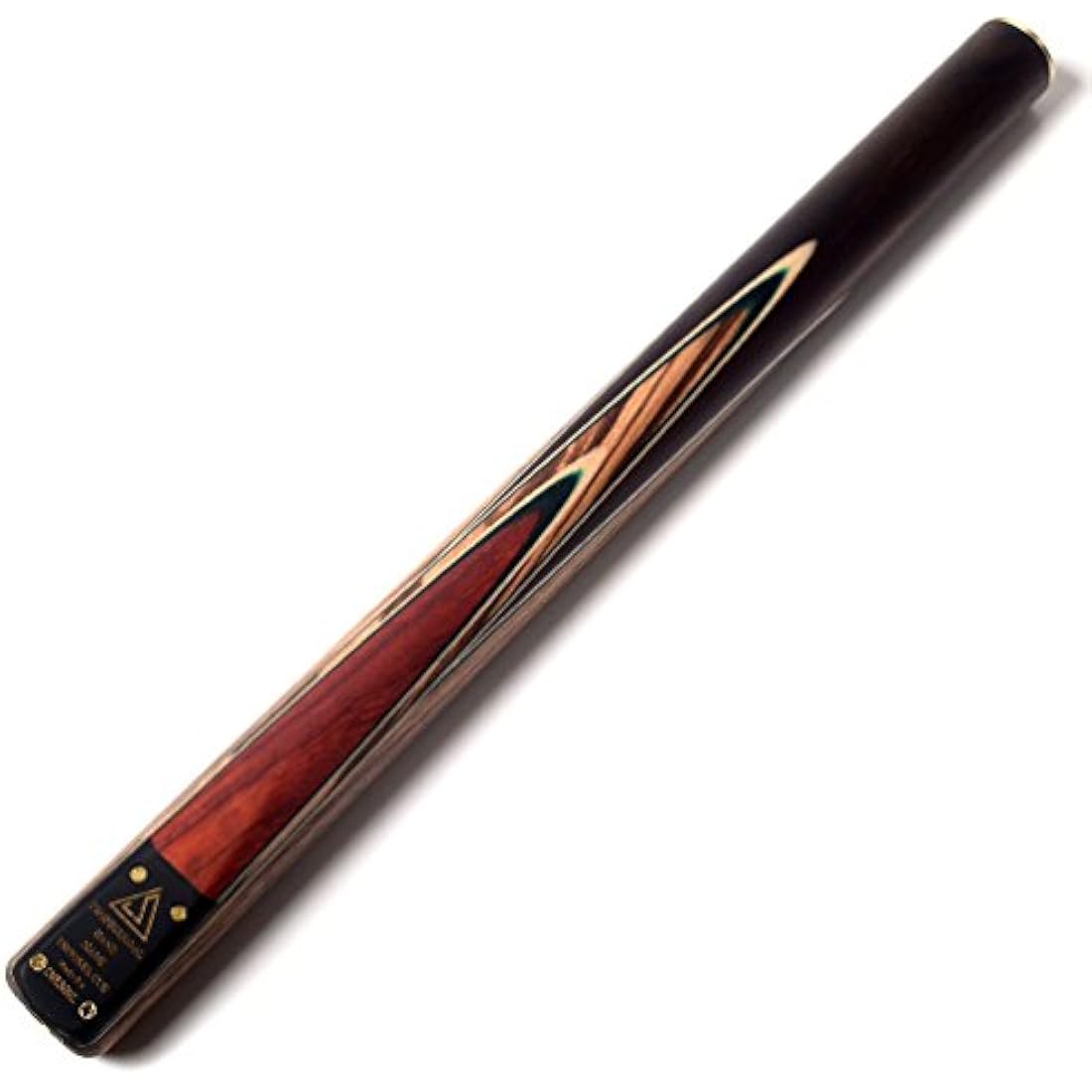 CUESOUL 57" 3/4 Jointed Snooker Billiard Pool Cue Handcrafted 18oz with Telescopic Aluminium Extension & 6" Walnut Extension, Ash Shaft & Walnut Butt, in Aluminium Cue Case, 9.5mm Tip Snooker Cue Set