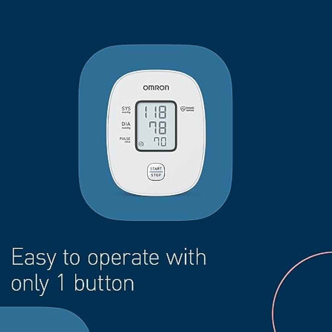 OMRON X2 Basic Automatic Upper Arm Blood Pressure Monitor for Home Use - Clinically Validated BP Monitor with Irregular Heartbeat Detection - BP Machine with BP Cuff 22-32 cm - Batteries Included