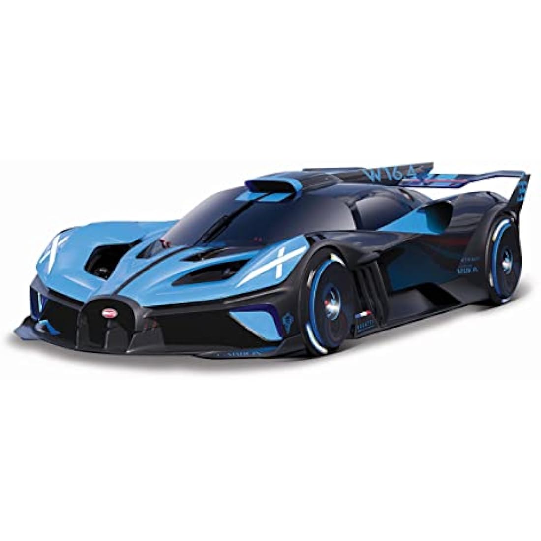 Bburago B18-11047B Bugatti Bolide Super Car-1:18 Scale Die Cast, Blue
