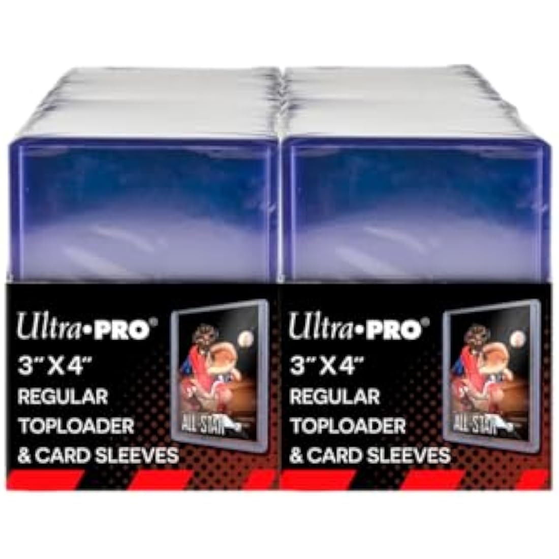 Ultra Pro 3" x 4" Trading Card Toploader & Card Sleeve Bundle (200 ct.)
