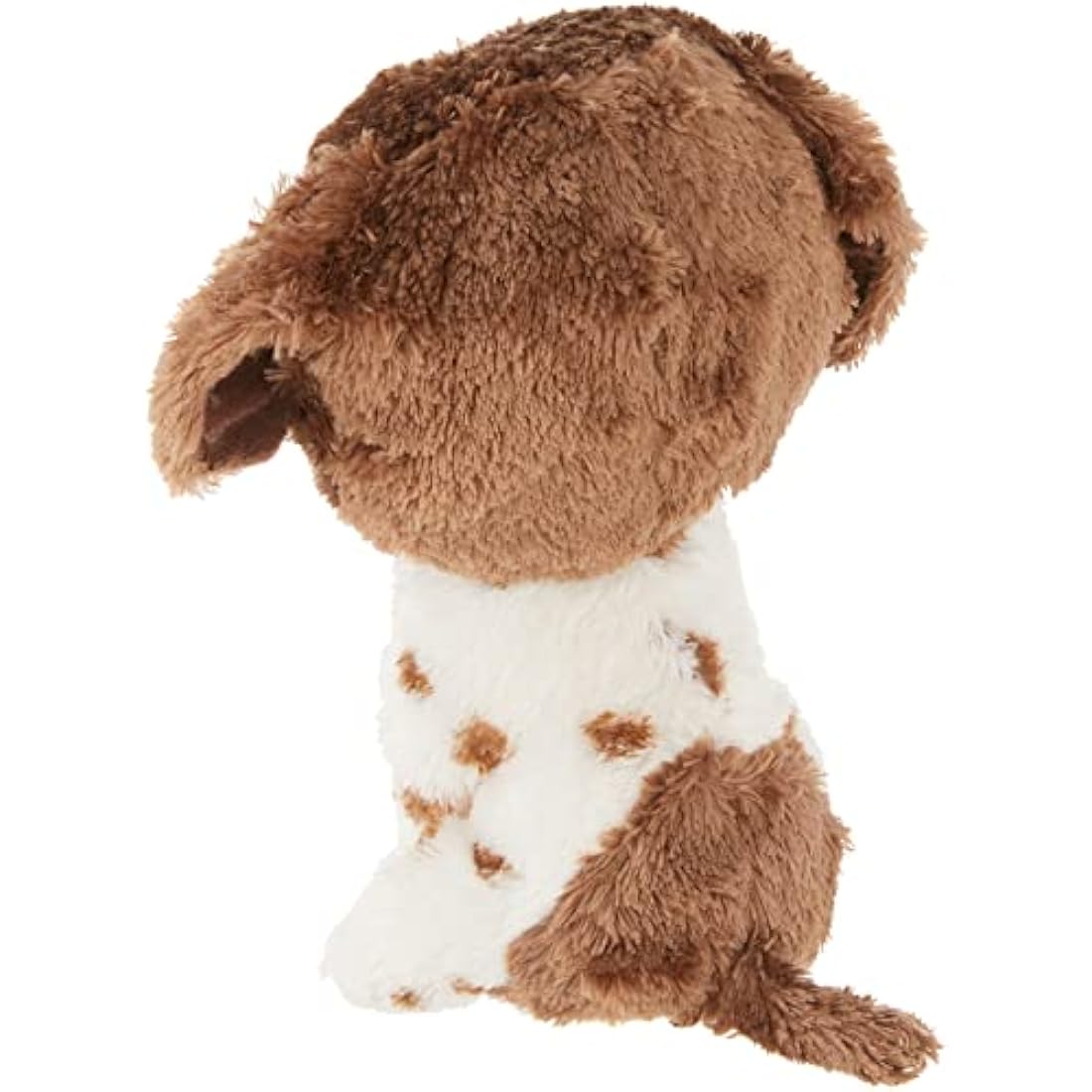 TY 2007517 Muddles Brown & White Dog Beanie Boo Stuffed Animal, Multicoloured