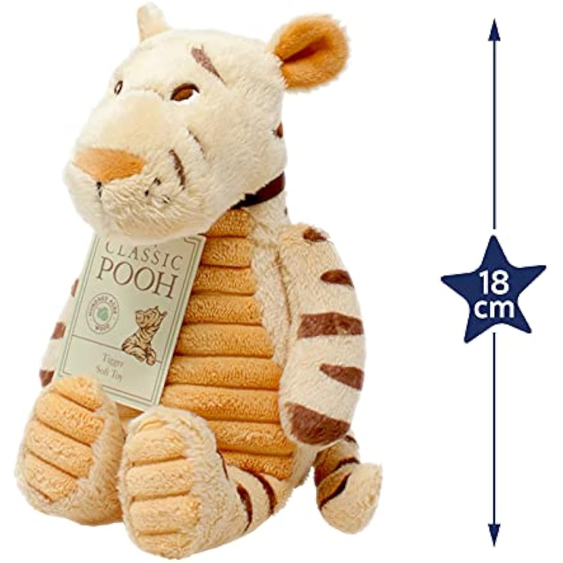 Rainbow Designs DN1471 Winnie The Pooh & Friends Pooh Classic Tigger Soft Toy (12Cm),Brown