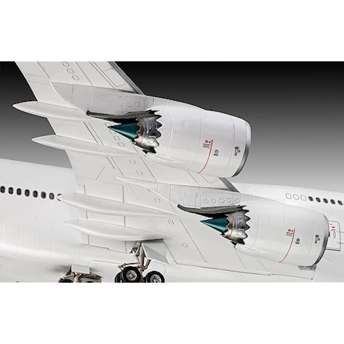 Revell 03891 Boeing 747-8 "Lufthansa New Livery 1:144 Scale Unbuilt/Unpainted Plastic Model Kit