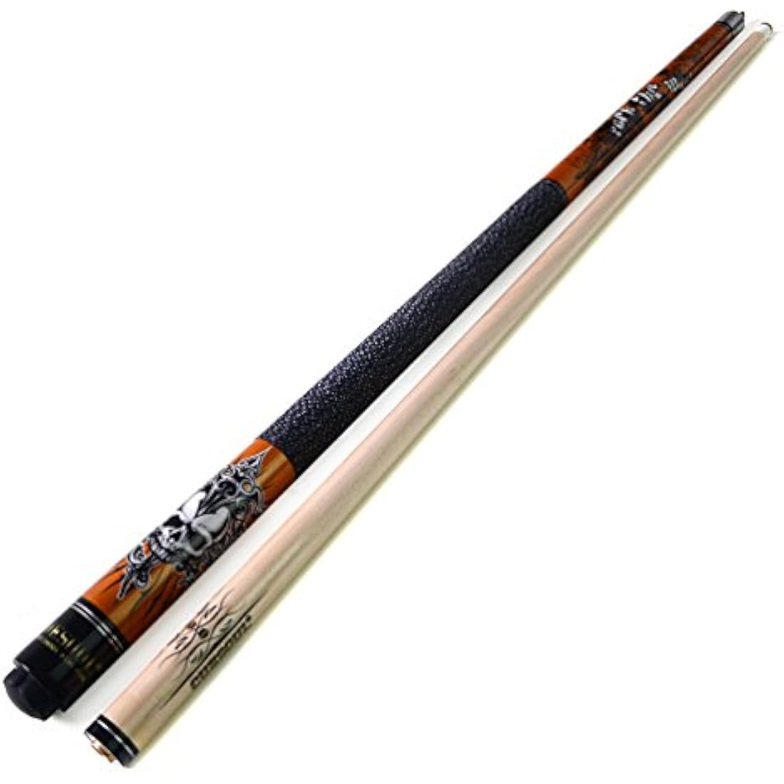 CUESOUL ROCKIN Series 58 Inches 21oz Professional Pool Cue Stick North American Maple Shaft Pearl Finish Carbon Ferrule Irish Linen Wrap Bag Pool Cue Set Billiards with Soft Case