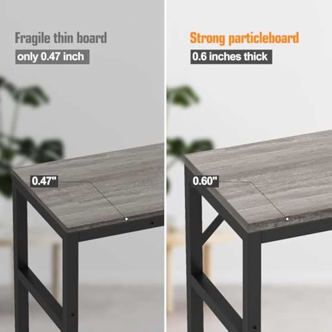 Livofloral Entryway Table, Narrow Sofa & Console Tables, Behind Couch Table for Hallway Bedroom Living Room Foyer Office