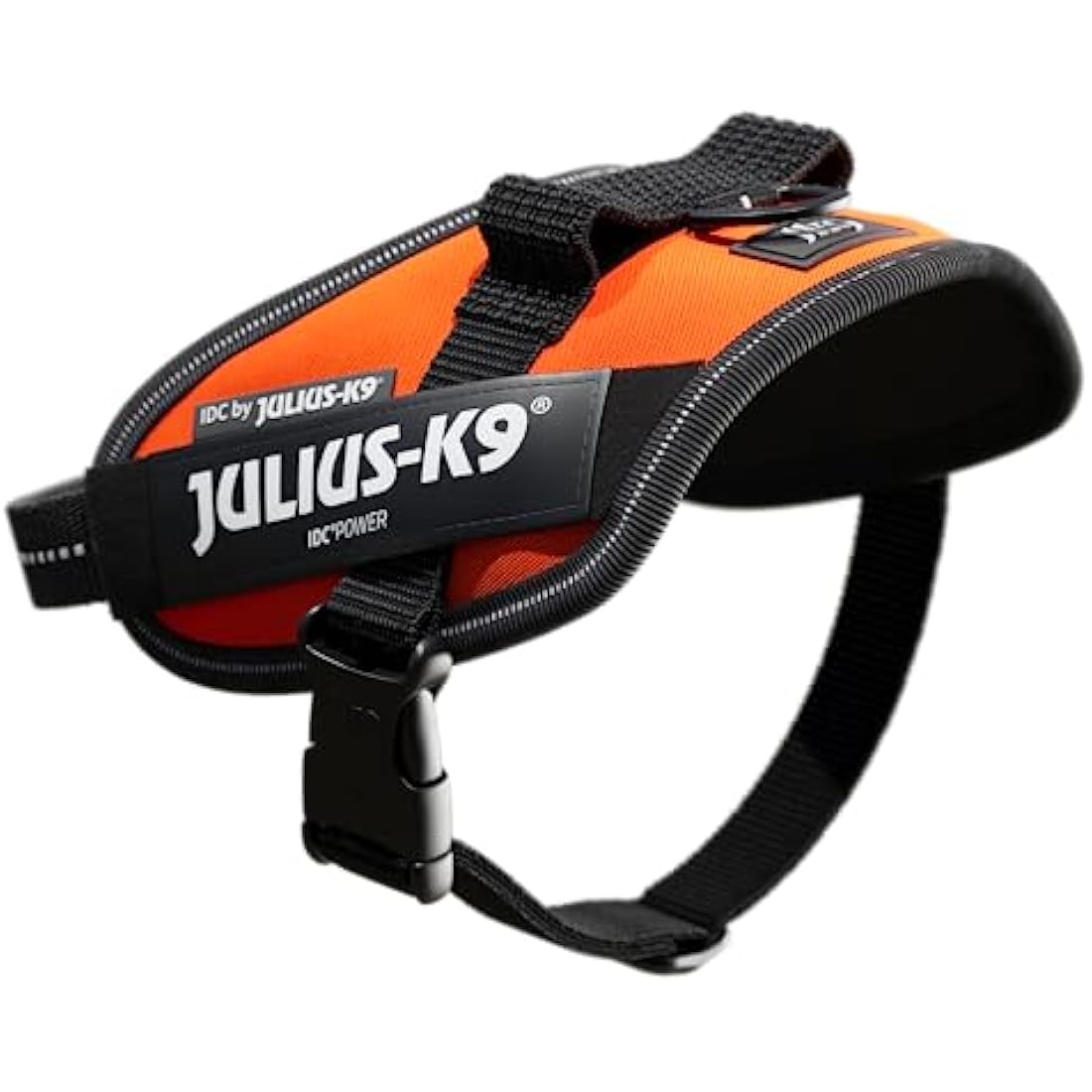 Julius-K9, 16IDC-FOR-MM, IDC Powerharness, dog harness, Size: XS/Mini-Mini, UV Orange