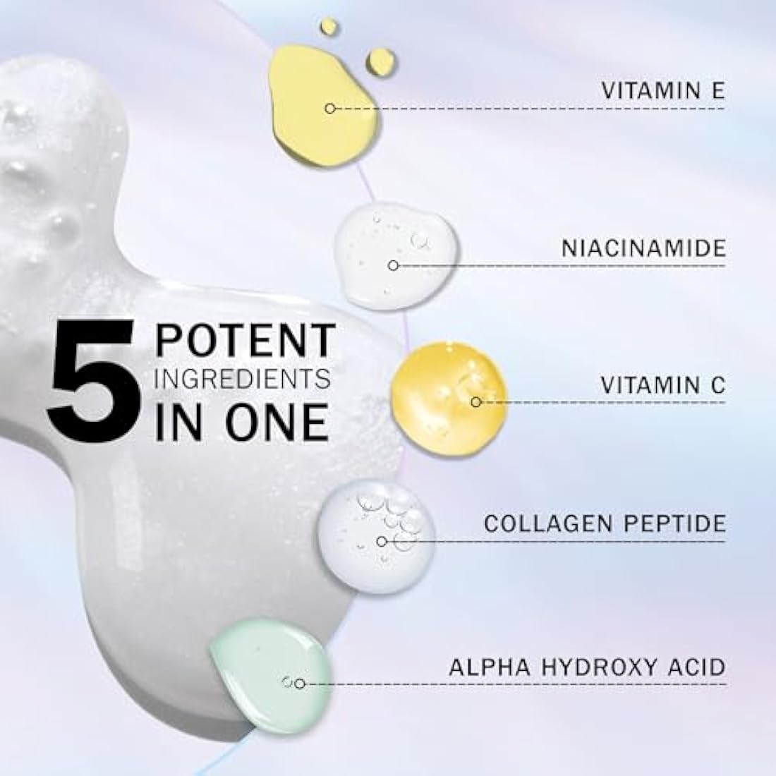 Olay Super Serum, Hydrating Face Serum with Vitamin C, Niacinamide, Collagen Peptide, Skincare for Anti Ageing & Brightening, 30ml