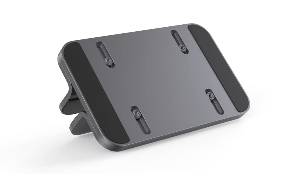 JOKItech Aluminum Laptop Vertical Stand Organizer, Sturdy Laptop Computer Holder Desktop Stand Compatible with New Retina Apple MacBook Pro/Air