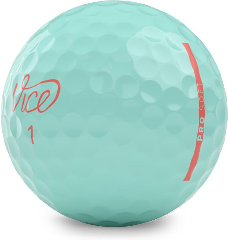 VICE Golf PRO Soft HUE Blue Light | 12 Golf Balls