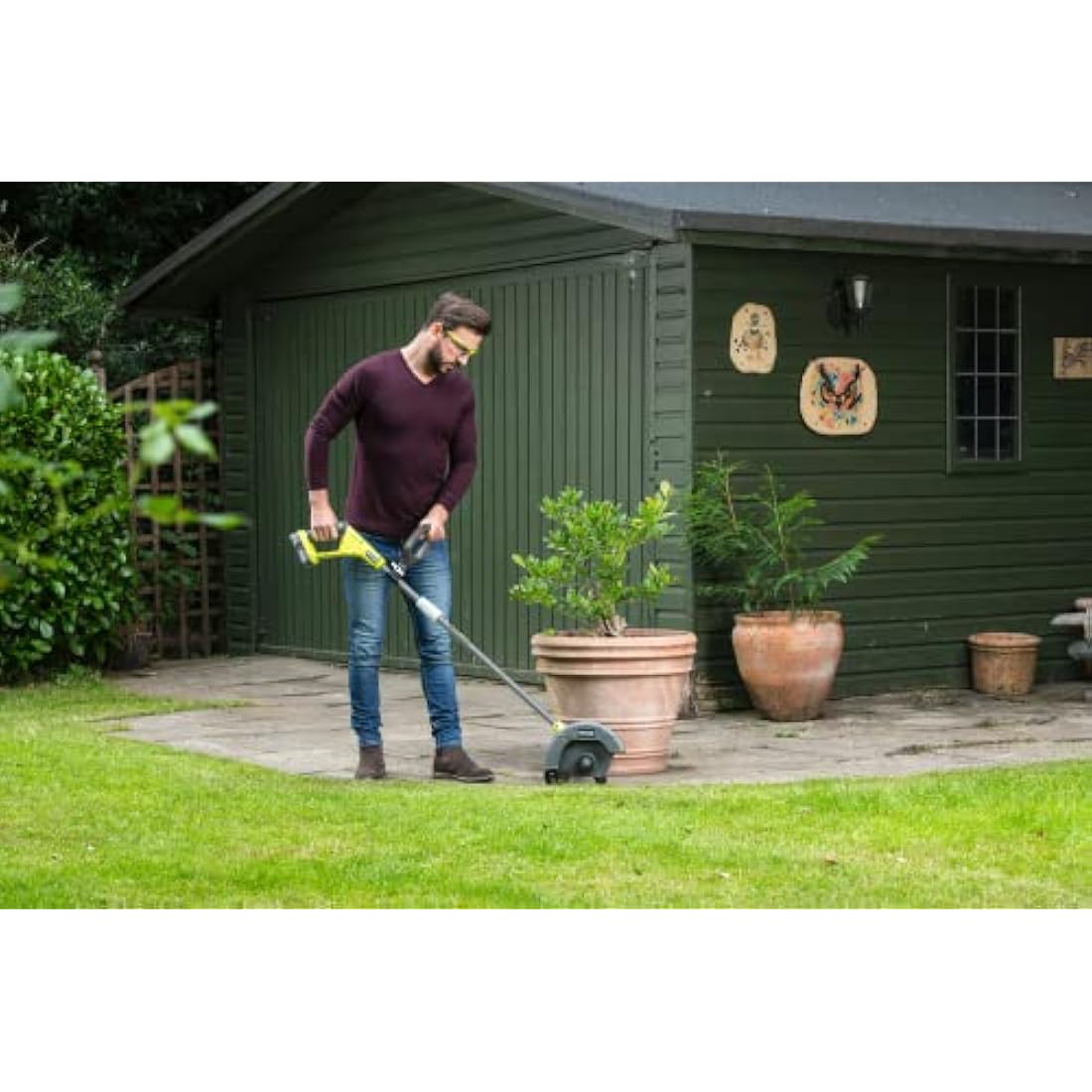 Ryobi RY18EGA-0 18V ONE+ Cordless 22cm Edger (Bare Tool)
