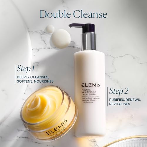 ELEMIS Dynamic Resurfacing Facial Wash 200ml - Anti-Aging Exfoliating Cleanser, Removes Dead Skin Cells, Improves Texture, Reveals Radiant, Smooth Skin for All Skin Types