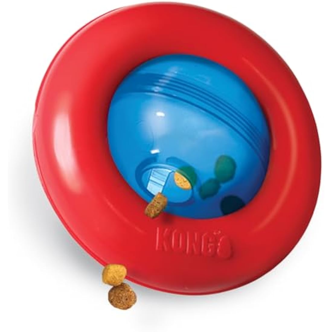 KONG Gyro - Interactive Dog Toy for Treat Dispensing - Dog Slow Feeder for Healthy Eating - For Medium/Large Dogs