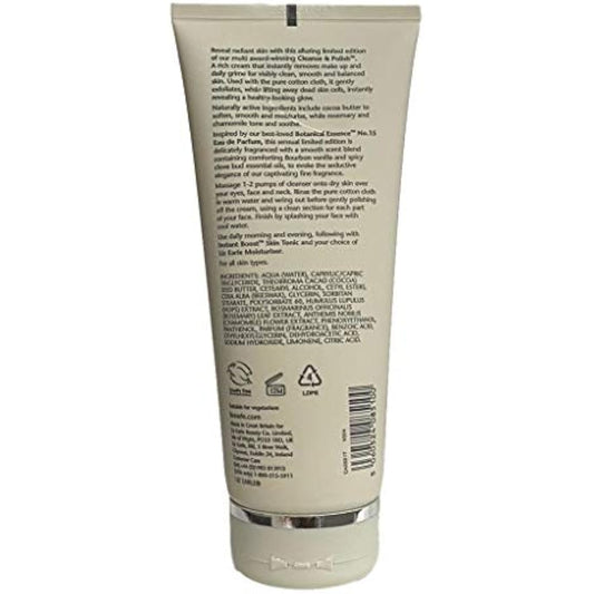 Liz Earle Bourbon Vanilla & Clove Bud Cleanse & Polish Hot Cloth Cleanser, 200ml