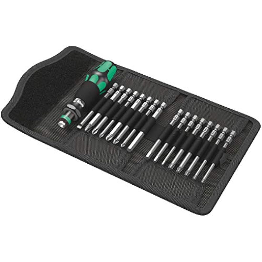 Wera Kraftform Kompakt 60 Bit-Holding screwdriver & Bit Set, PH/PZ/SL/TXBO/HEX, 17pc, 05059295001