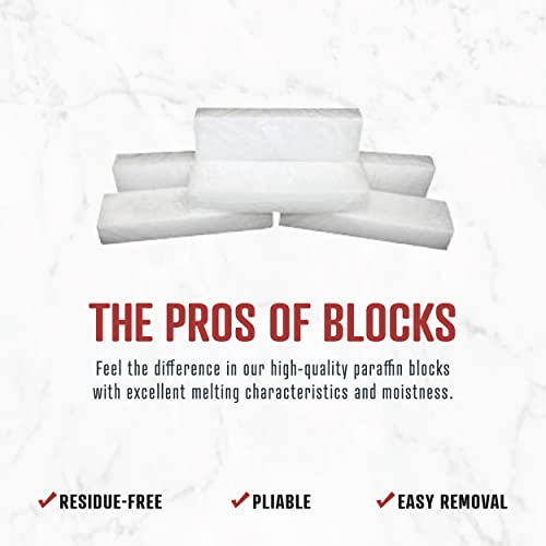WaxWel Paraffin Wax, 6 x 1-lb Blocks, Lavender Fragrance