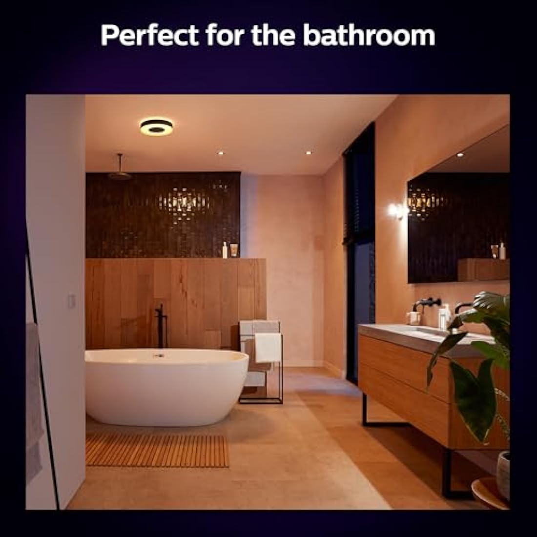 Xamento M Hue Ceiling lamp Black