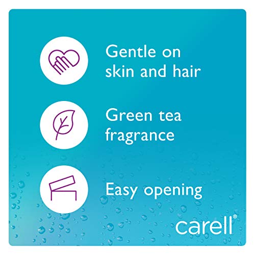 Clinell Skin Everyday Shampoo Sachets - Box of 100 Sachets - 7ml each Sachet - Dermatologically Tested & Travel Friendly with Green Tea Fragrance