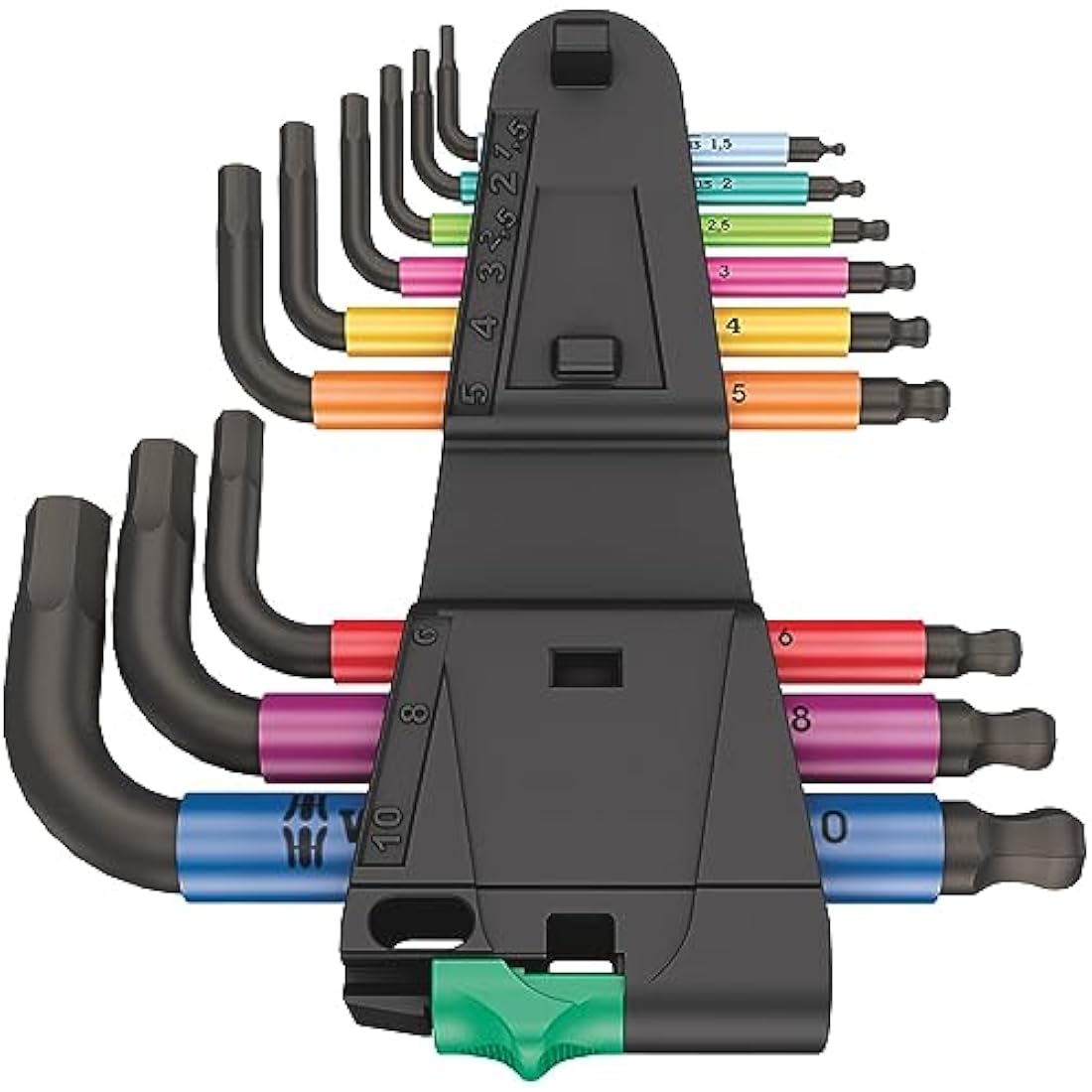 Wera 05133164001 950/9 Hex-Plus Multicolour 2 L-Key Set