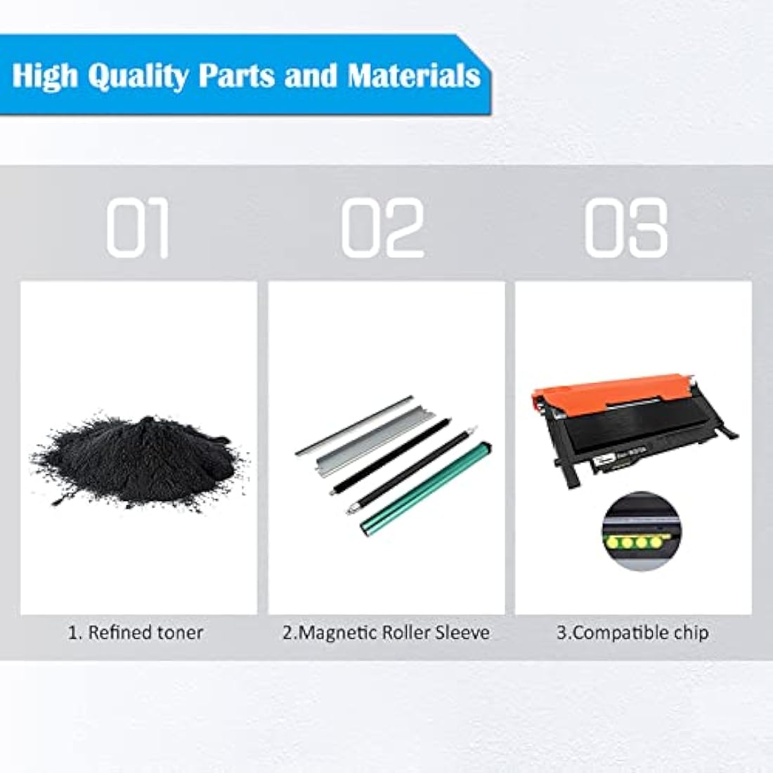 TOPRINT [ with Chip 117A W2070A Compatible Toner Cartridges 1000 Pages 2 Black for HP Color Laser 150 150a 150w 150nw MFP 178 178nw 178nwg 179 179fnw 179fwg Printers