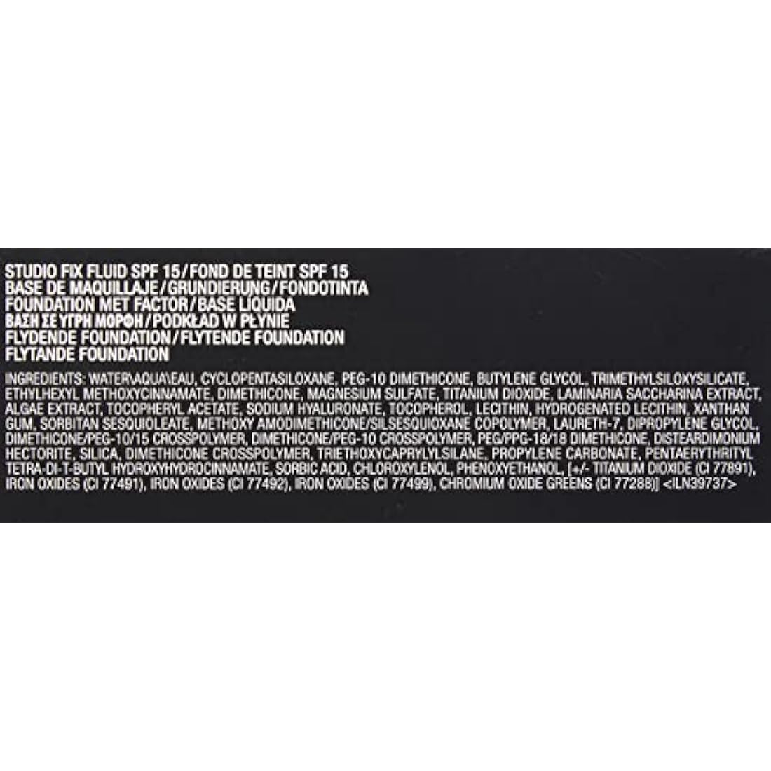 MAC Studio Fix Fluid Foundation SPF15 NC20