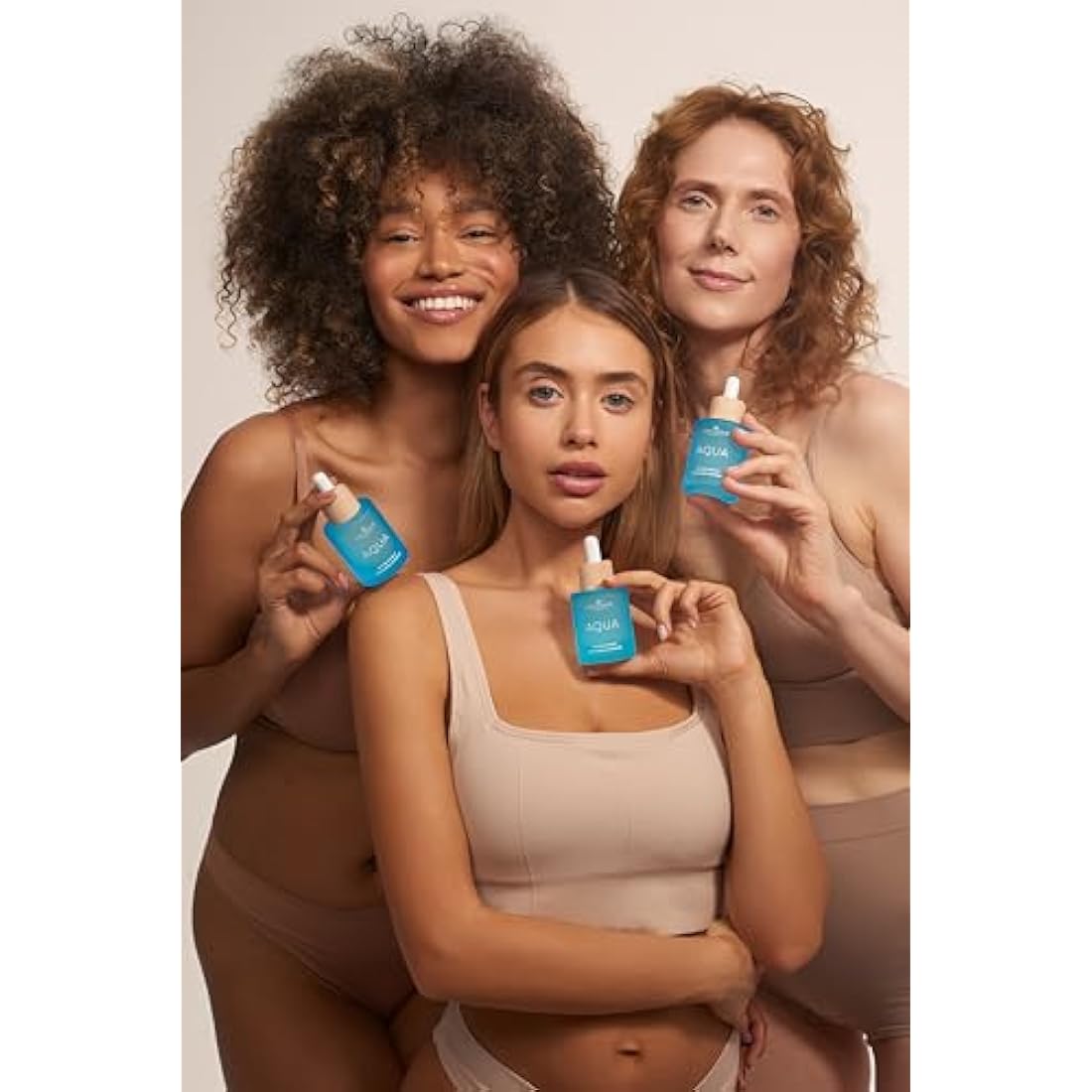 COCOSOLIS AQUA Filler-Effect Hyaluron Supreme facial serum with 8 types of hyaluronic acid and Aquaxyl™, vegan anti-age day care with ultra hydration