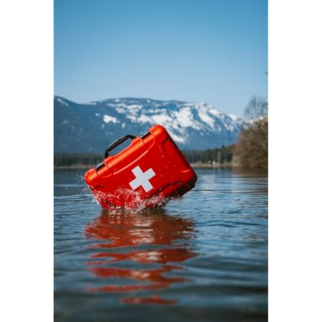 Nanuk 903 First Aid Waterproof Hard Case - Red