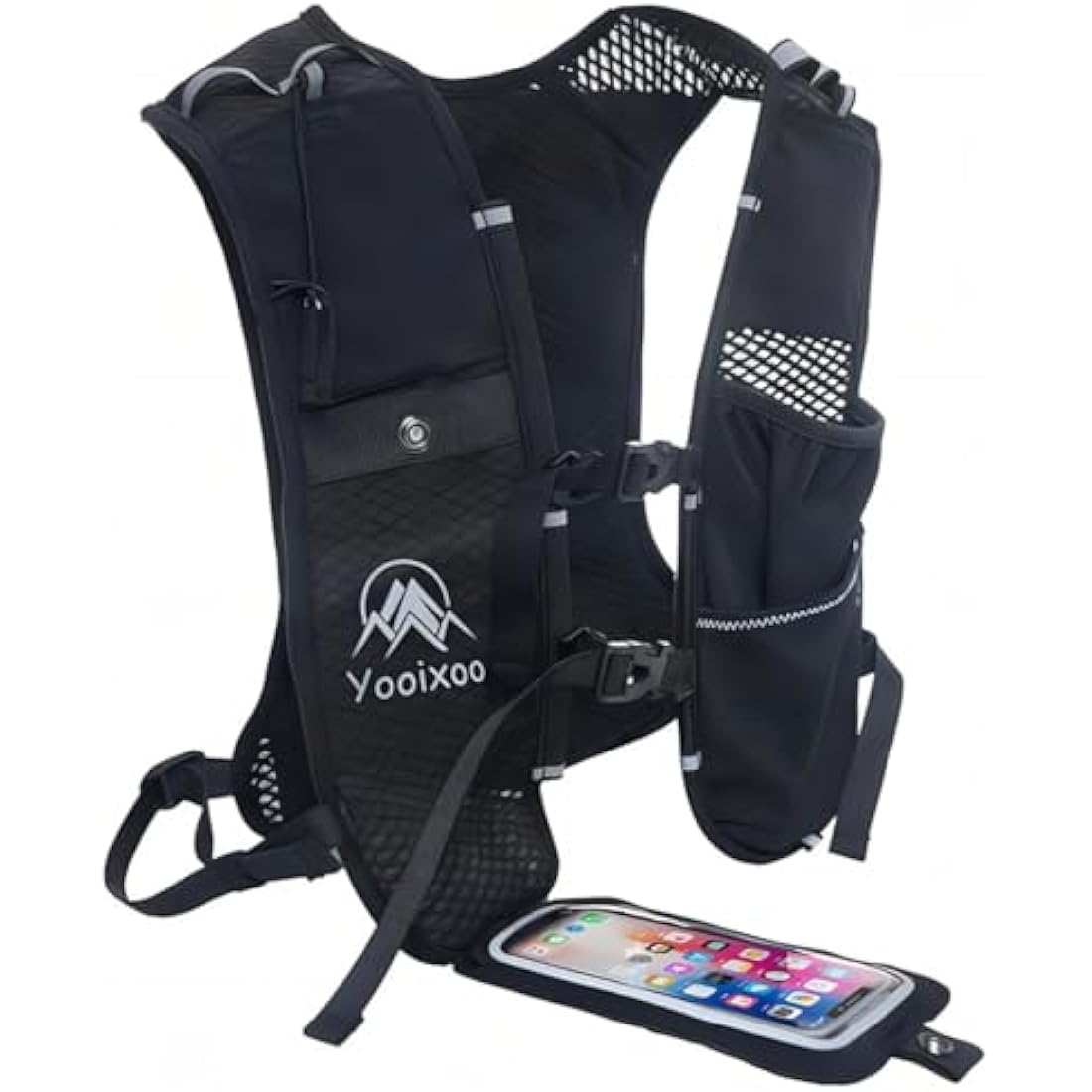 Running Vest for Women Men, Running Backpack Lightweight Hydration Pack With Touch Screen Phone Bag for Hiking Trail Cycling Race Marathon Essentials