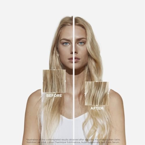 Kérastase Nutritive, Hydrating Scalp Serum for Dry Hair, With Niacinamide and Vitamins, Moisturising and Revitalising, Fast Absorbing and Non Greasy, Nutri-Supplement, 90 ml