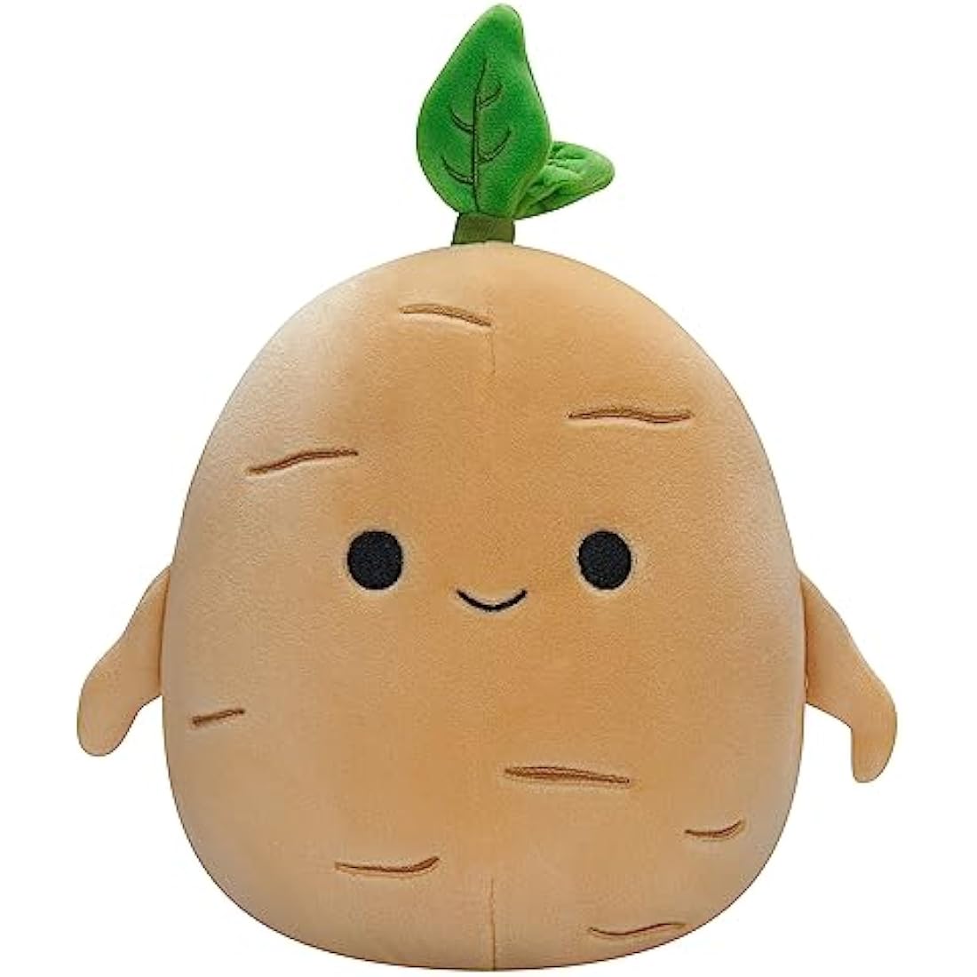 Squishmallows Original 7.5-Inch Tan the Ginseng - Little Ultrasoft Official Plush