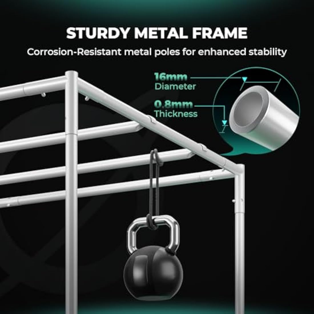 MARS HYDRO 3x3 Grow Tent, 36"x36"x71" Reflective MylarGrow Tents with Removable Floor Tray View Window for Indoor Plant Growing Room