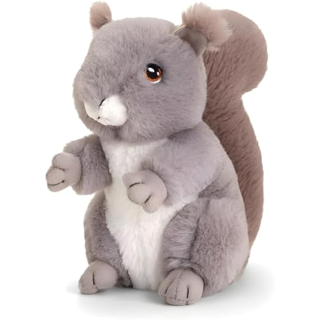 Deluxe Paws Plush Cuddly Soft Eco Toys 100% Recycled (Squirrel)