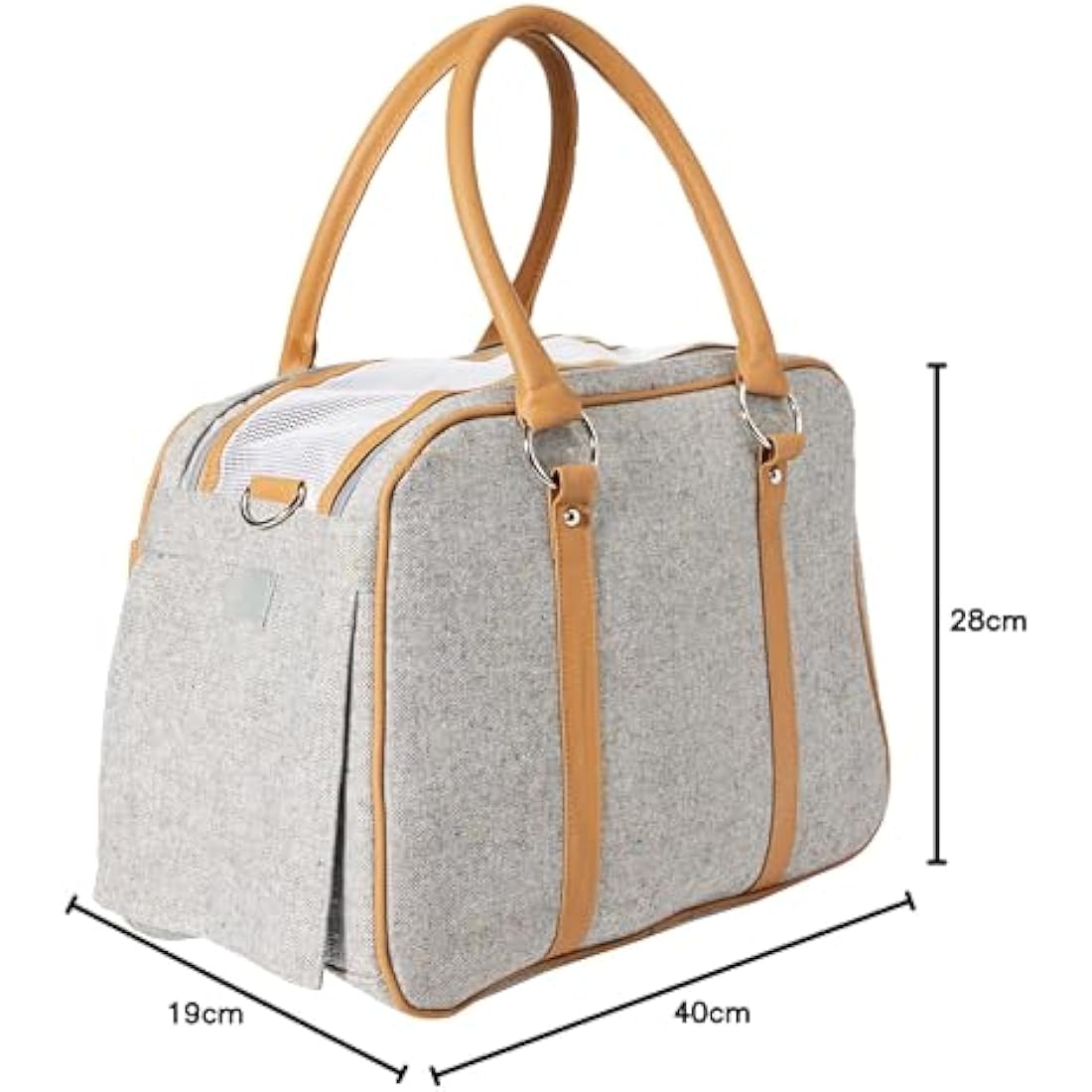 Trixie Helen Dogs Carrier, 40 x 28 x 18 cm, Grey
