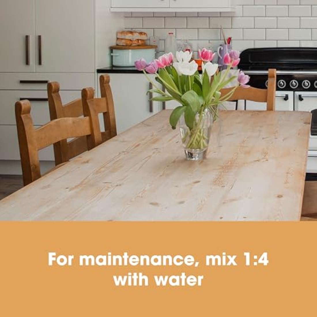 Furniture Clinic Wood Cleaner (250ml) | Restore & Clean Wooden Floors, Furniture, Blinds, Doors, Decking and Many other Wood Surfaces - Easily Remove Wax & Polish Build up, Grease and Grime