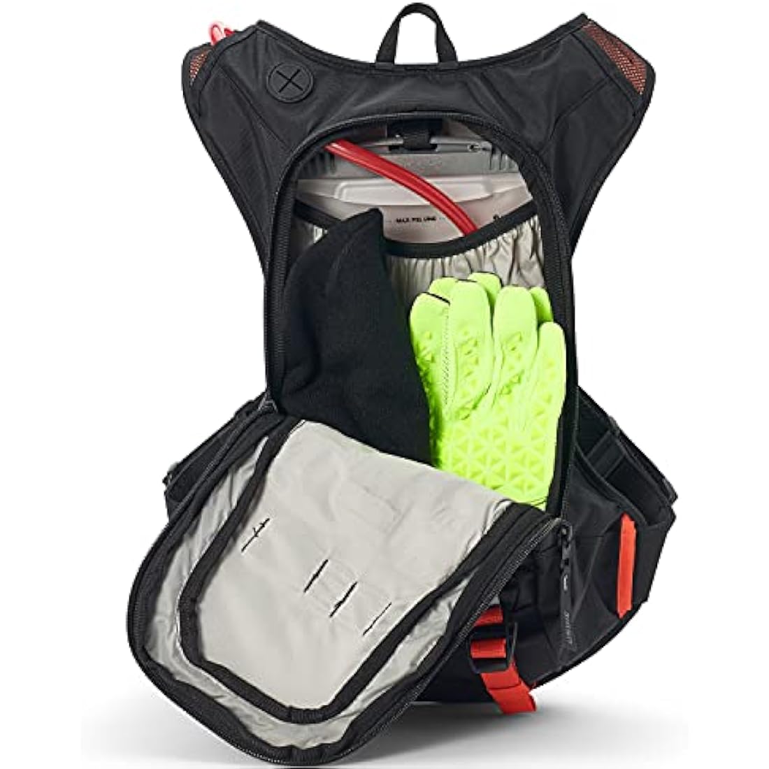 USWE Moto Hydro Hydration Pack - with Water Bladder, a High End, Bounce Free Backpack for Enduro and Off-Road Motorcycle
