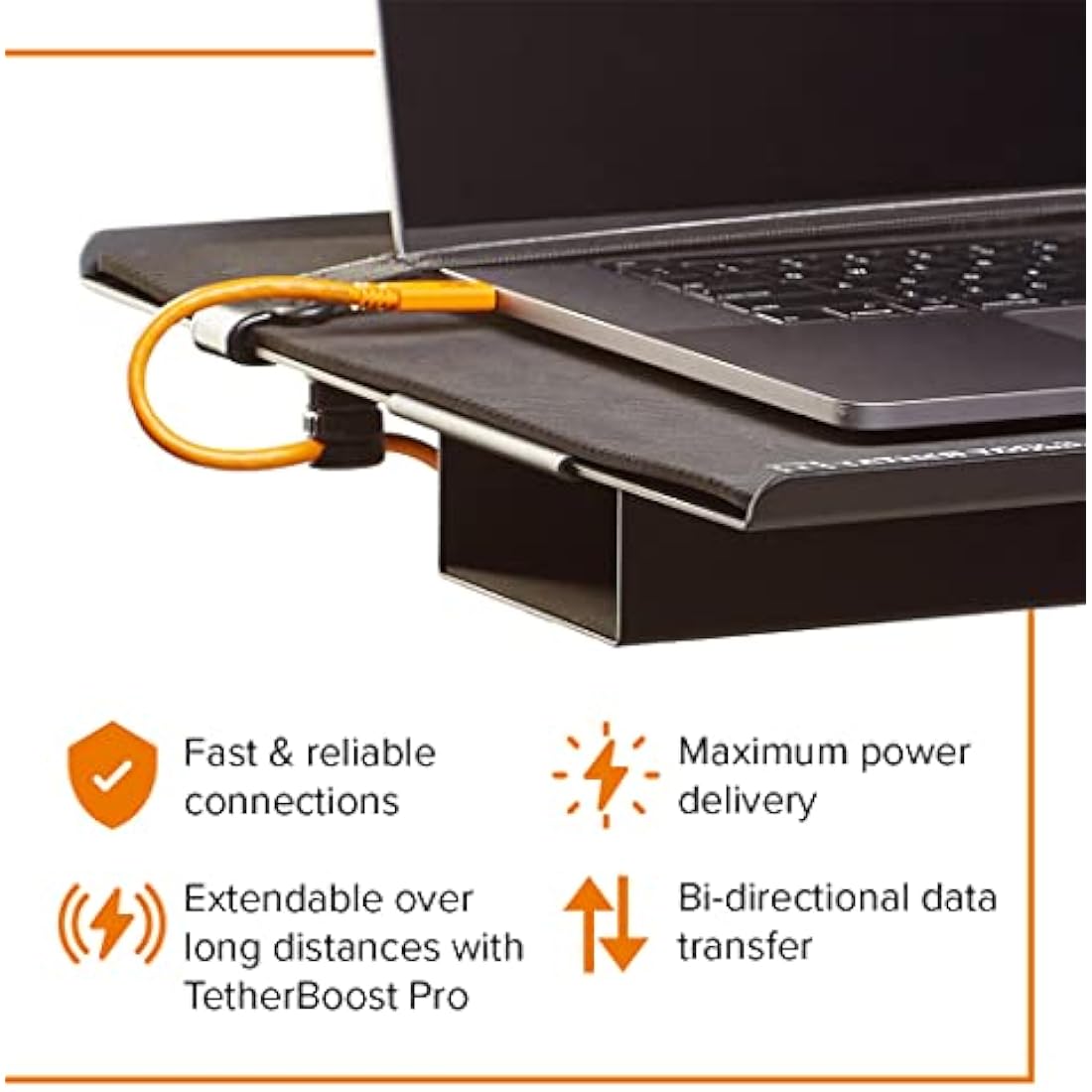 Tether Tools USB-C to USB-C 4.6 m orange Camera